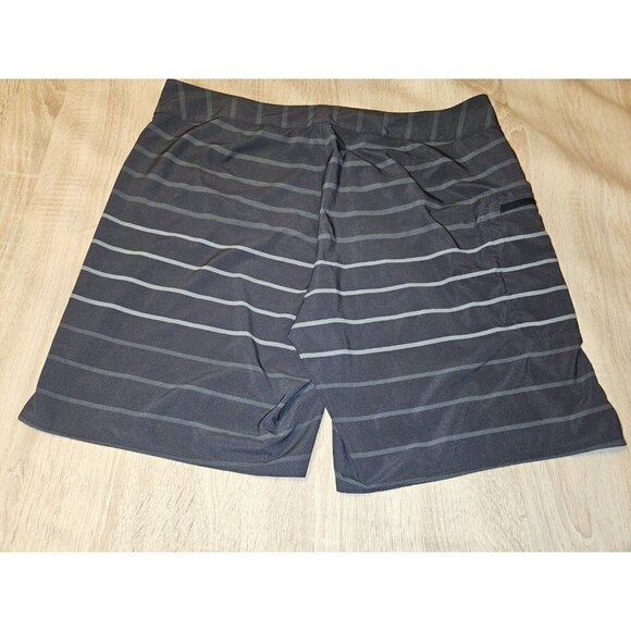 Patagonia Wavefarer Swim Surf Board Shorts Men’s 38 Gray Striped 9” Inseam - Picture 2 of 7